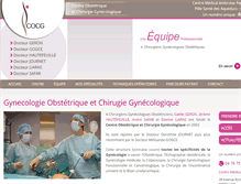 Tablet Screenshot of chirurgie-gynecologie-obstetrique.com